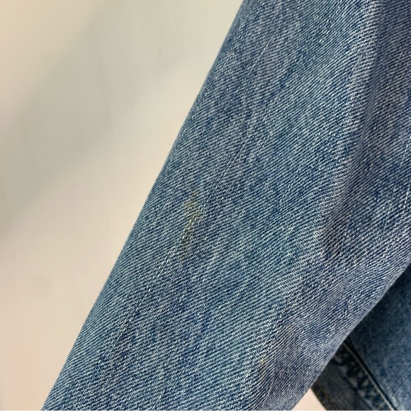 Mossimo Blue Jean Sherpa Collar Jacket - Picture 7 of 8